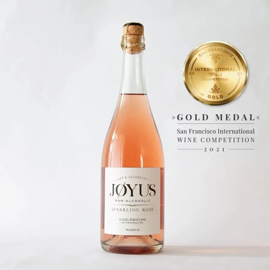 Joyus Non Alcoholic Sparkling Wine 750mL / Rose